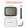 Happybuy RV Exit Window, 30" W x 22" H Tinted
