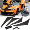 Xotic Tech 4pcs JDM Sporty Racing Style Front Bumper Side
