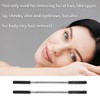 2 Pieces Black Facial Hair Remover Quick Hair Removal Epilator