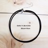 Prosy Choker Necklace Silver Black Velvet Statement 2 Layered Collar