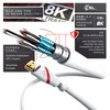 CSL- Ultra HD 4K HDMI Cable White/Red/Black V2 White