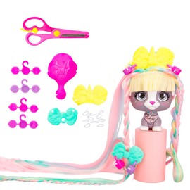 VIP PETS Alexia Collectibles Dog Doll with XXL Hair for Styling, Cutting and Creating Individual Hair Extensions, Gift Toy for Children from 3 Years
