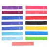 TEHAUX 15pcs Elastic Bands for Classroom Chair Bands Colored Chair