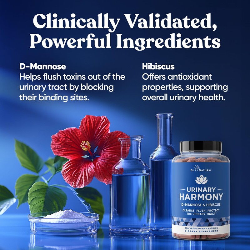 Urinary Harmony D-Mannose Supplement – Urinary Tract Health for Women