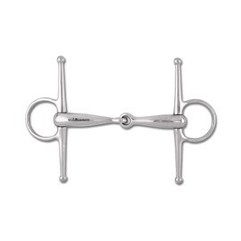 Waldhausen Gag snaffle, solid - 12,5 cm, Unisex, Breite 12,5 cm