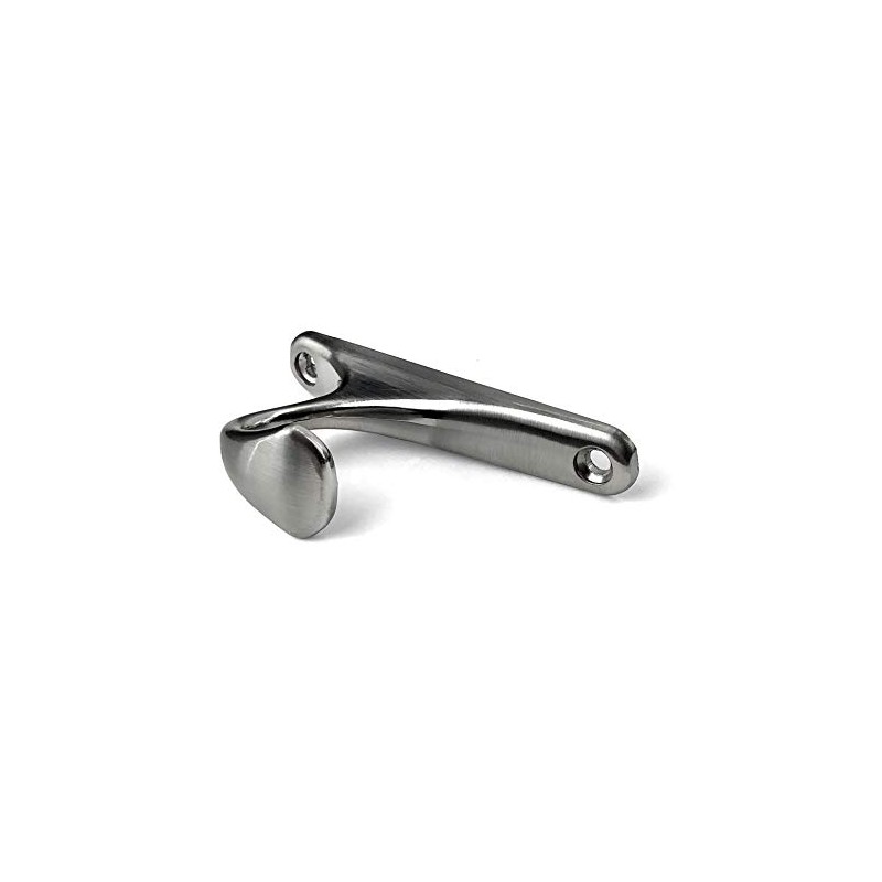 ANGSTROM 10-Pack Bath Hook, Wall Mounted Single Prong Holder for