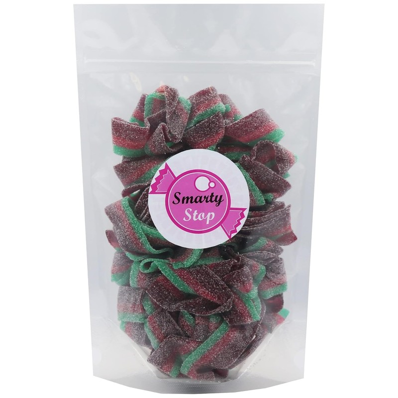 Smarty Stop Every Sour Belts Flavor Gummy Candy 1 Pound