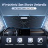 Autorder Windshield Sun Shade Umbrella for 2007-2025 Toyota Tundra Accessories,Upgraded