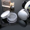 Hotop 3 Pieces 50 ml Plastic Empty Powder Case Face