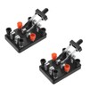 XYRSTOLR 2Pcs Educational Double Pole Knife Switch Double Pole Double