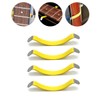 VOANZO 4pcs Guitar String Separator, Yellow Guitar String Splitter, Frets