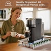Coffee Pods Acrylic Holder PETG Drawer Compatible with Nespresso Vertuo