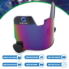 Football Visor, Football Helmet Visor for Adult and Youth Football Helmet Visors (Blue)