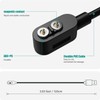 TUSITA Magnetic Charger Charging Cable Compatible with LEDLENSER P&H Models