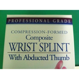 F.L.A ORTHOPEDICS INC. FLA Compression Formed Composite Wrist Splint With Abducted Thumb XL LEFT #6932
