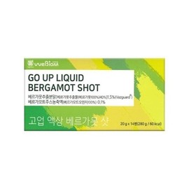Wibaiom 위바이옴 고업 액상 베르가못 샷 20g x 14개입 1박스 -SDL WeBiome Go-Up Liquid Bergamot Shot 20g x 14 Pack 1 Box -SDL