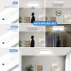 NARUNDREN Rechargeable Motion Sensor Ceiling Light with Remote, Wireless Ceiling