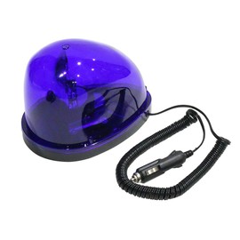 Meltec FQ-02 Emergency Rotating Light, Magnetic, DC12V, Blue