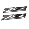 OEM 2PCS Matte Black 2019-2023 Silverado Z71 Emblem Badge 84632695