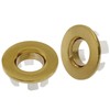 Litoexpe 3 Pcs Sink Basin Trim Overflow Cover, Sink Overflow