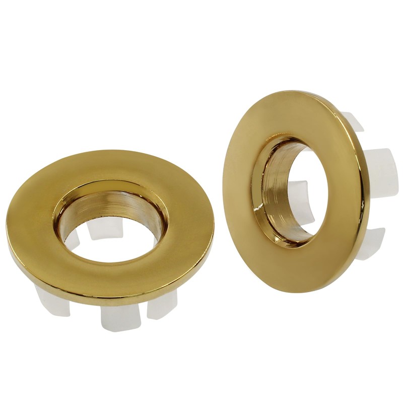 Litoexpe 3 Pcs Sink Basin Trim Overflow Cover, Sink Overflow