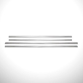 Chrome Side Molding Trim Full fit for Ram 1500 09-18 Crew Cab