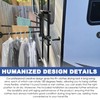 AshKiz RV Clothes Drying Rack, RV Ladder Clothes Drying Rack,