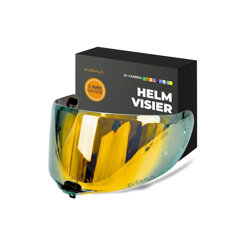 LS2 FF811 Visor (Gold Chrome)