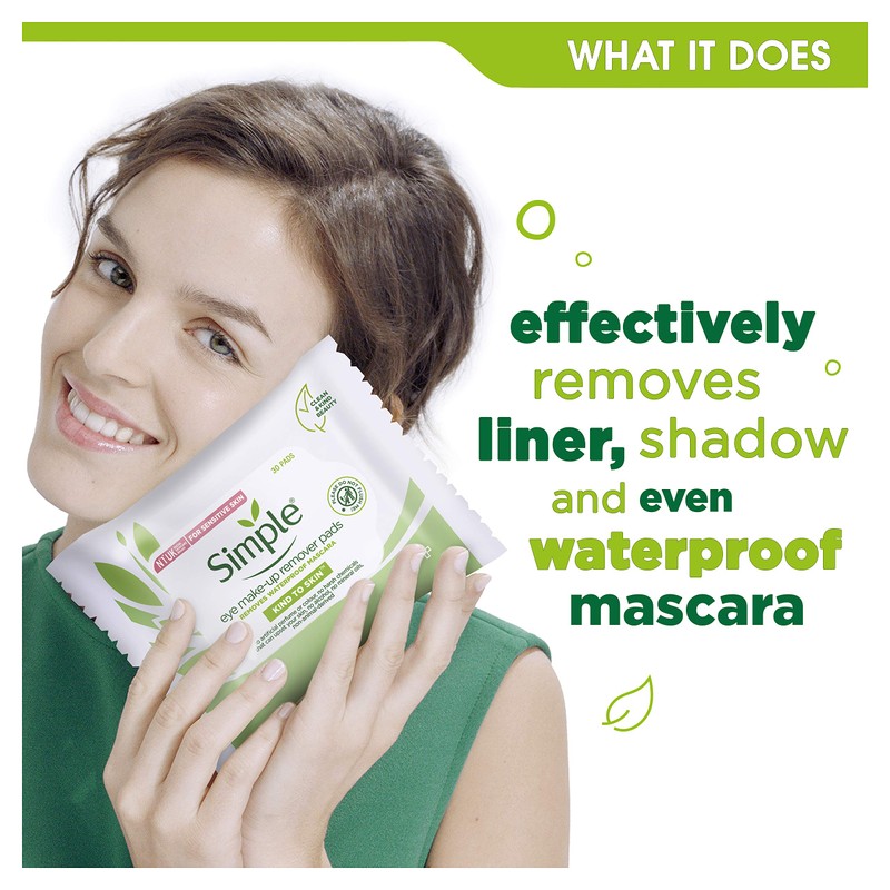 Simple Kind to Skin Eye Make-Up Remover With No Harsh