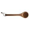 HSE Curved Cedar Sauna Ladle (100ml, Red Cedar)