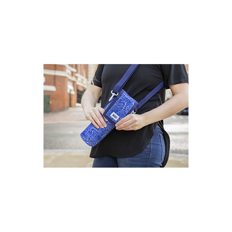 Built Insulated Bottle Bag with Shoulder Strap & 'Abundance' Design,