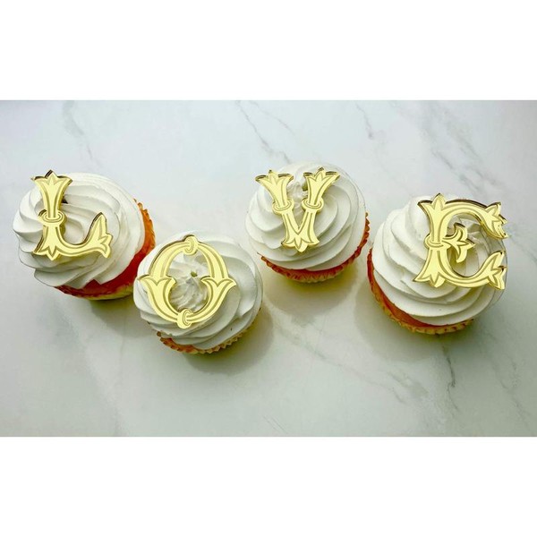 L O V E Toppers | LOVE Valentines Day Cupcake