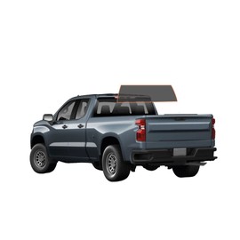 MotoShield Pro Premium Professional 2Mil Carbon Window Tint Film for 2014-2018 Chevy Silverado 1500 Double Cab — (Rear Windshield 5%)