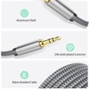 Aux Cord 10ft, 3.5mm Audio Cable - Nylon Braided 3.5mm