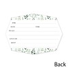 Big Dot of Happiness Boho Botanical - Shaped Fill-In Invitations