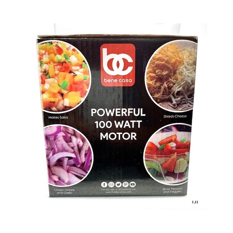 Bene Casa Mini Chopper / Mini cortador de alimentos