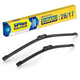 5 PLUS - Limpiaparabrisas de 26 pulgadas  17 pulgadas, repuesto para Subaru Forester 2021 2020 2019 (juego de 2), limpiaparabrisas de repuesto...     