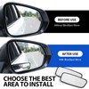 Polcatay 2 PCS Car Rear View Blind Spot Mirror, HD