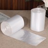 Hynomiky 30 Litre Clear Trash Bin Liners, 2 Rolls Rubbish