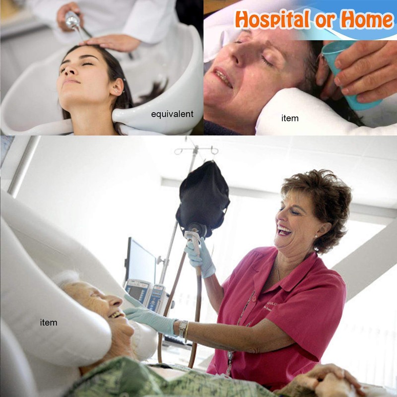 Goping Large Size Inflatable Hair Washing Basin with Neck Fit