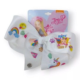 JoJo Siwa Hair Bow Rainbow, Unicorn, & BowBow Dog Soft Multicolored Bow New