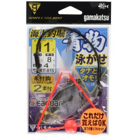 Gamakatsu KT015 11-6 Marine Fishing Pott, Blue Fish Swimming, Tanana Trap Toy