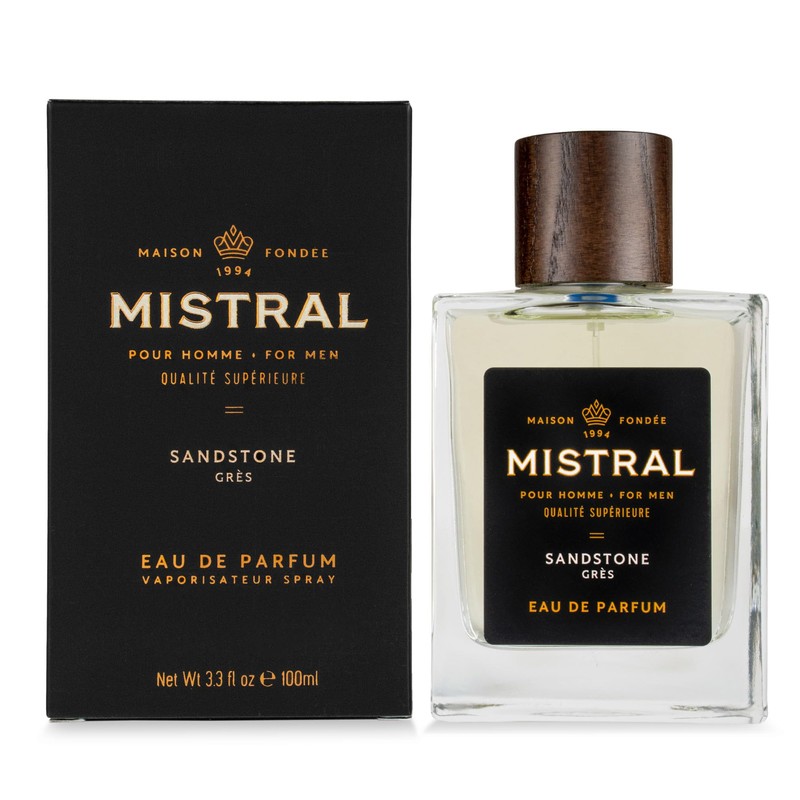 Mistral Men’s Cologne – Sandstone Eau de Parfum | Earthy