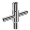 XURJUMI Square Key, 4-Way Inner Dimensions 6.5 mm / 7