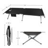 Camping Cot - Portable Folding Camp Bed - 600D Sleeping