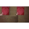 VALENTINES DAY DARK RED PAPER 6" HEART DOILIES 2 PACKS