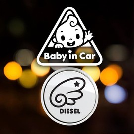Jeje Deco P_Triangle Reflection+Fuel Filler Wing Left Diesel B / P_세모 반사+주유구날개좌측 디젤B