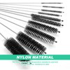 Straw Cleaner Brush, Pipe Tube Cleaner Brush Set Small Bottle