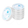 DOETYD 6 Rolls 0.5mm Clear Elastic Thread Clear Craft Making