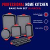 BAKKENMASTER Baking Set – 6 Piece Kitchen Oven Bakeware Set